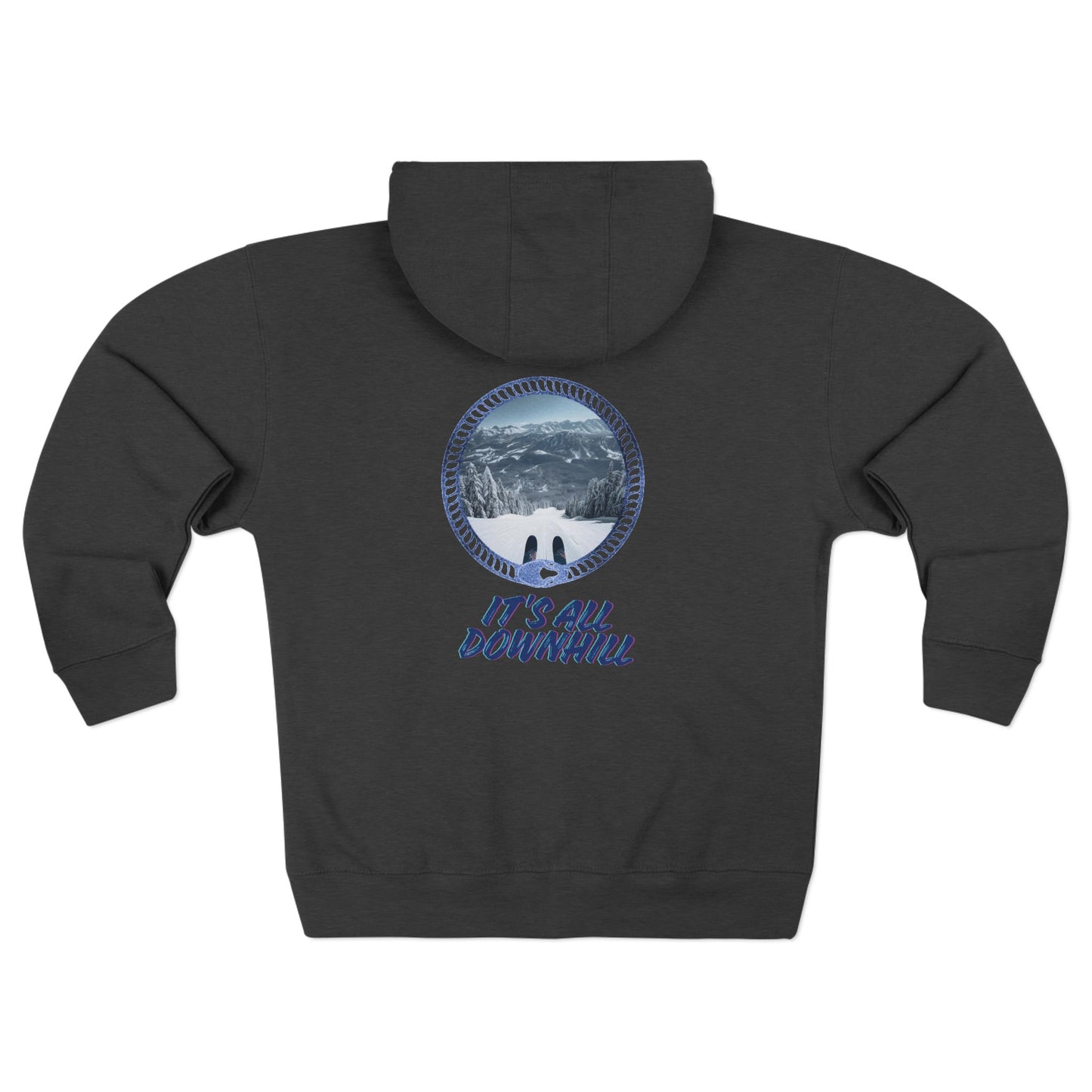It's All Downhill - zip up