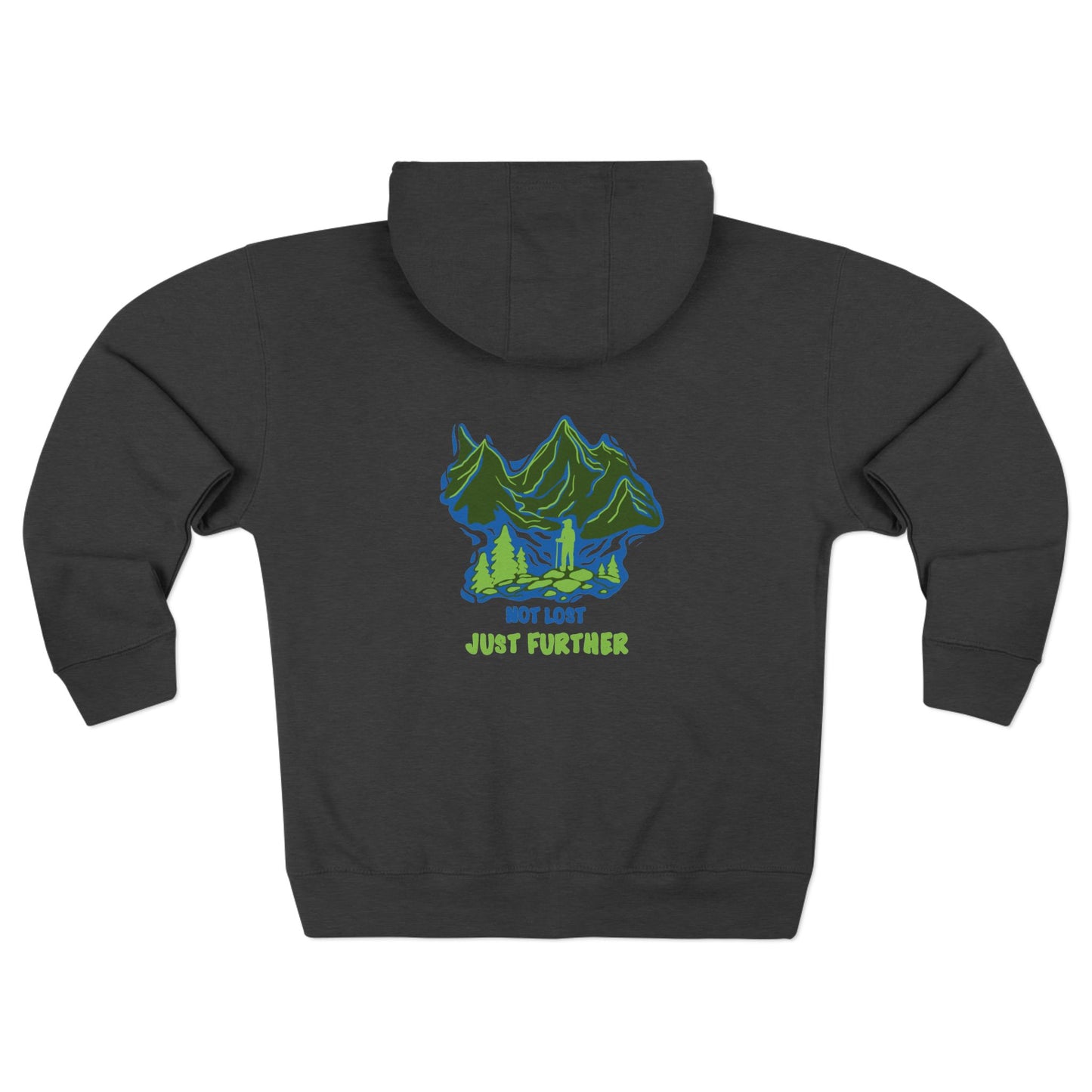 Not lost, just further - zip up
